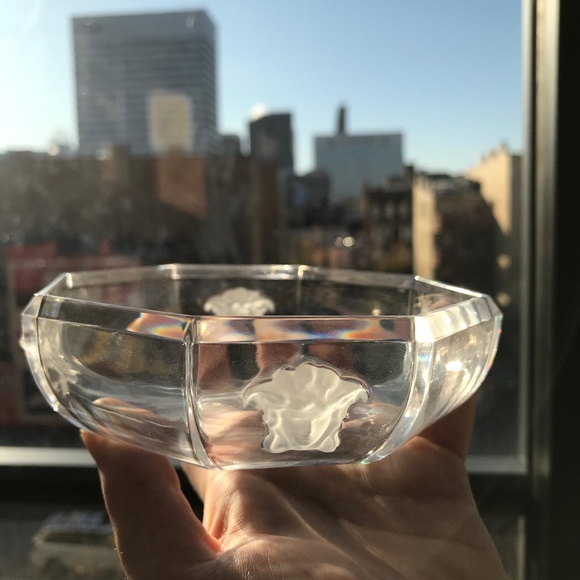 Versace Other - Versace Medusa Crystal Bowl